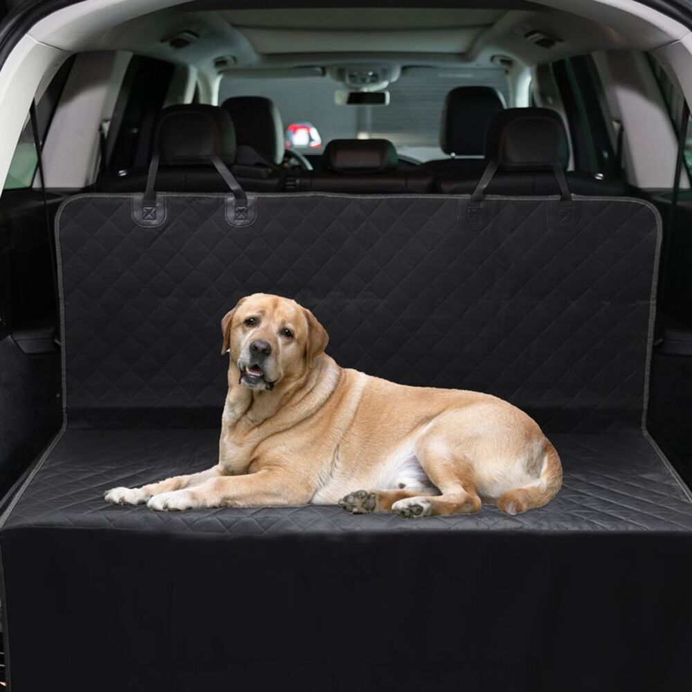 Waterproof Anti-Scratch Non-Slip Design Dog Car Seat Cover for Back Seat Black